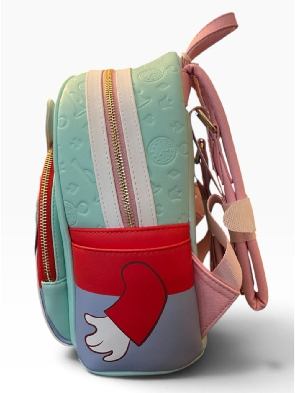Loungefly Disney Alice in Wonderland White Rabbit Mini Backpack Bag NWT - Picture 2 of 7